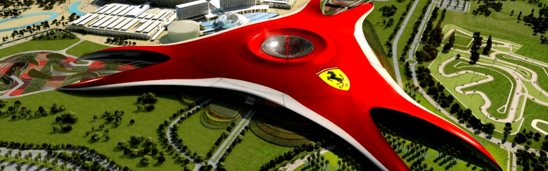 Entrada a Ferrari World