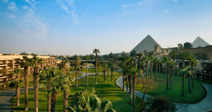 Marriott Mena House jardines