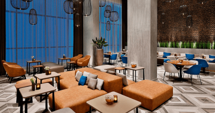 The Courtyard by Marriott Al Barsha lounge